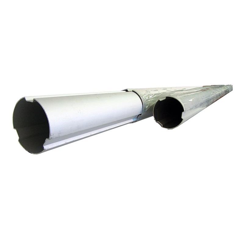 Tubo per scala telescopica in alluminio