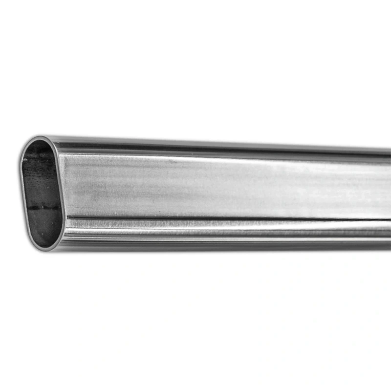 Tubo de aluminio elíptico