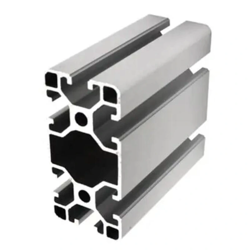 Profilo in alluminio con scanalatura a forma di H