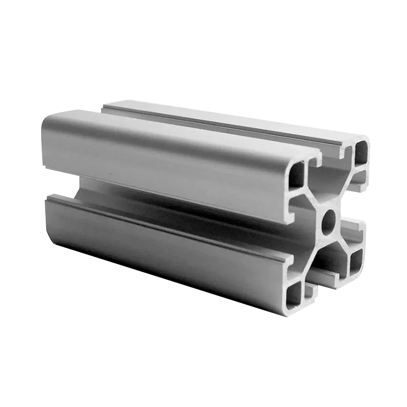 Profili industriali in alluminio con scanalatura a T