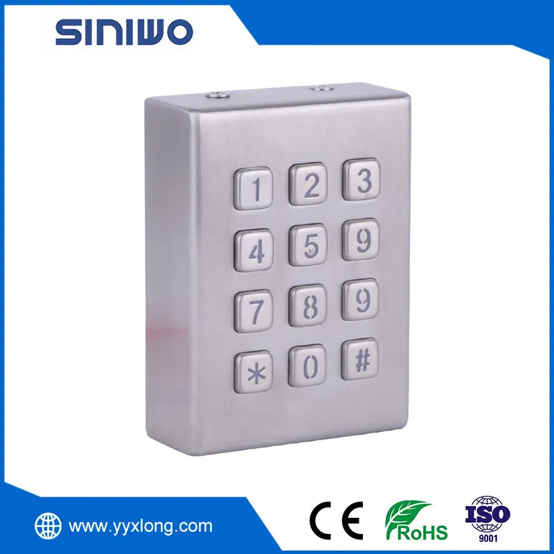 12 Keys Digital Industrial Keypad