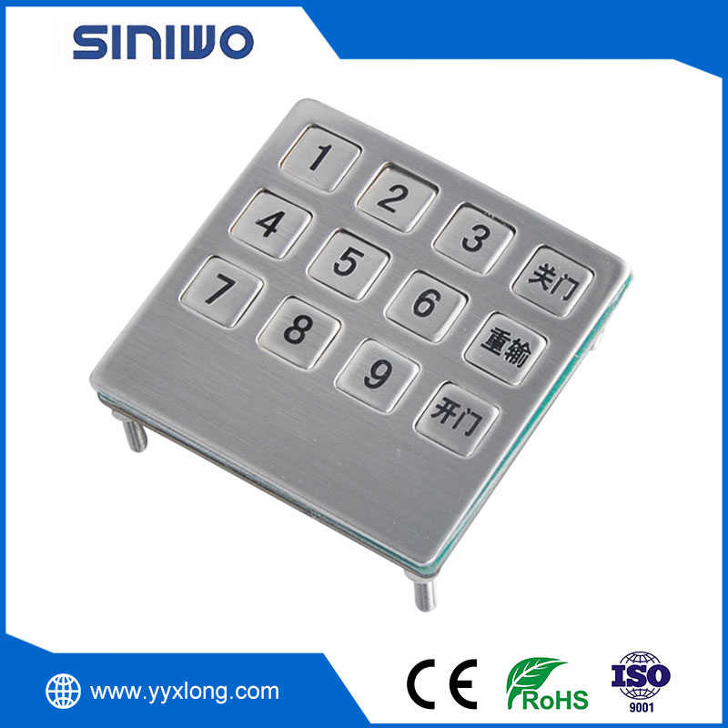Industrial Access Control System Keypad
