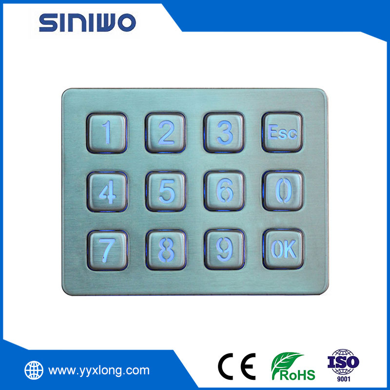 RS232 Industrial Keypad