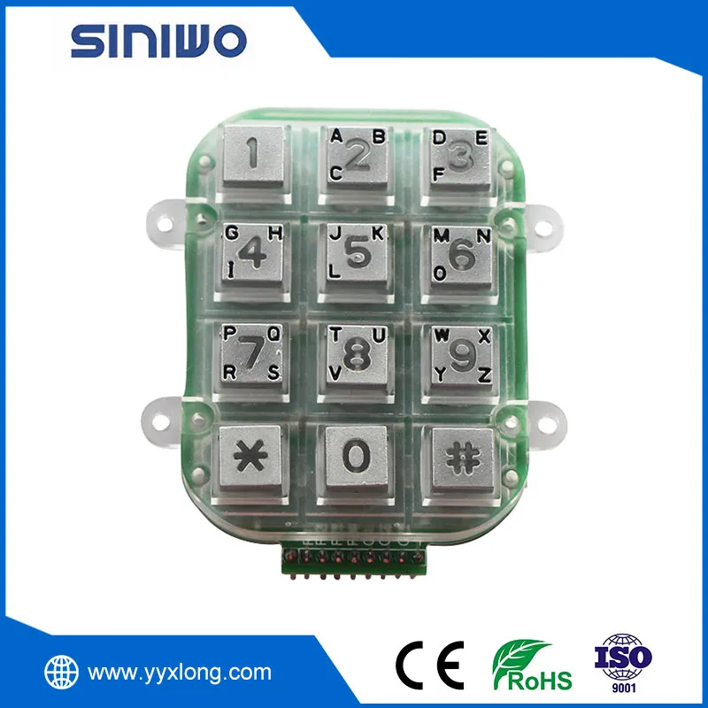 Industrial Illuminated Keypad