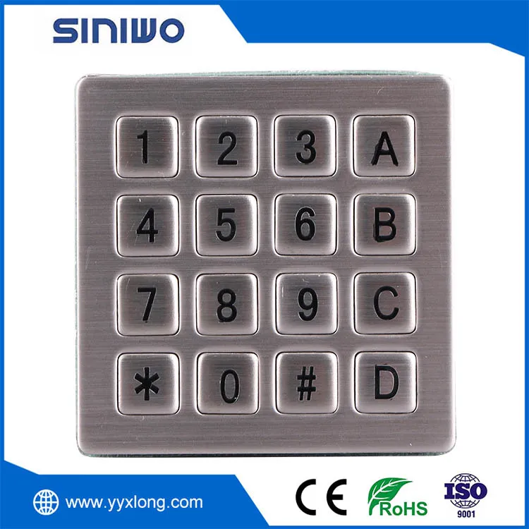 Industrial Payphone Keypad