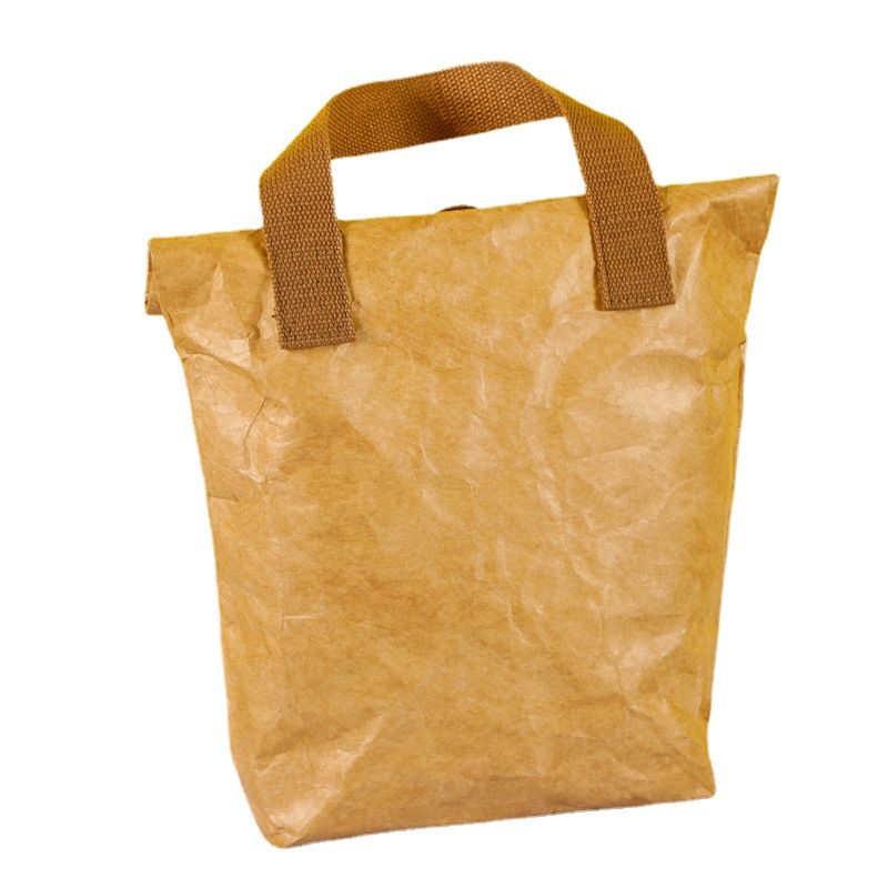 Brown Tyvek Lunch Bag