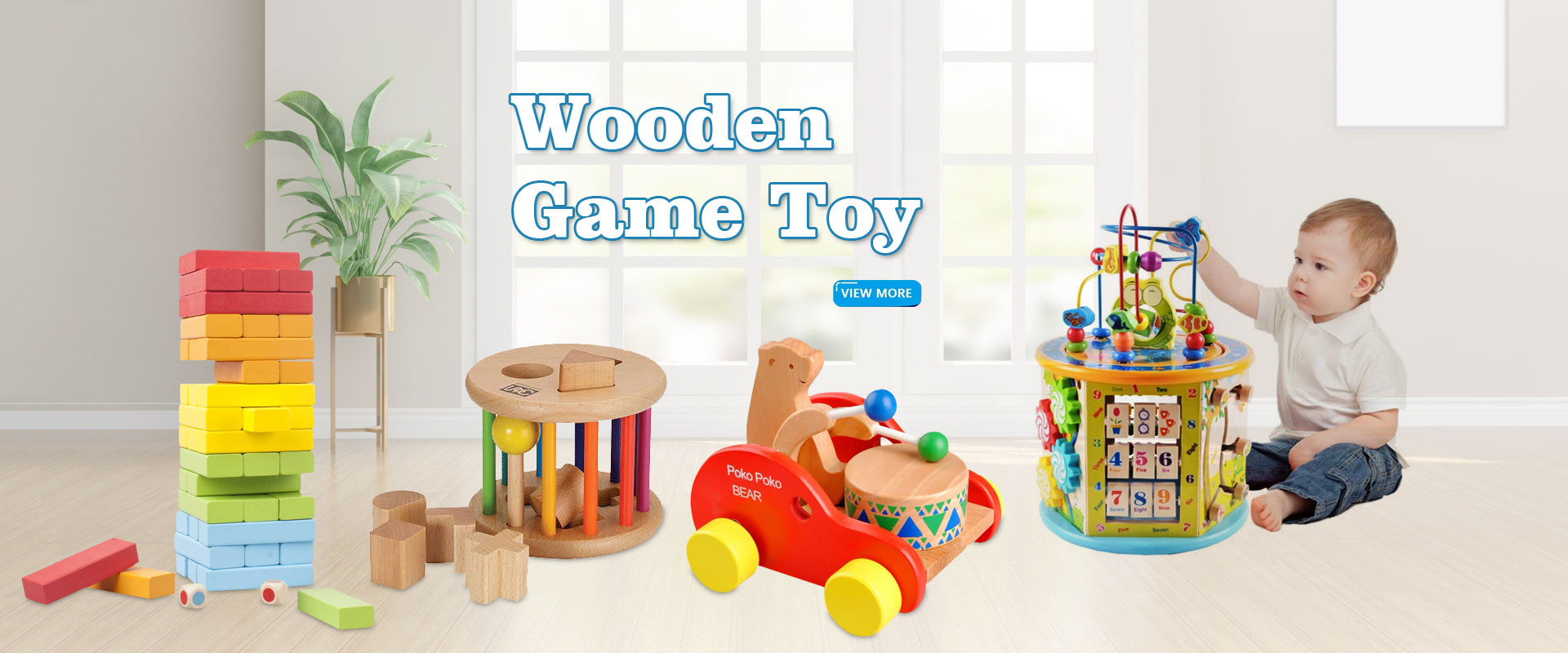 Spielzeugfabrik für Holzspiele