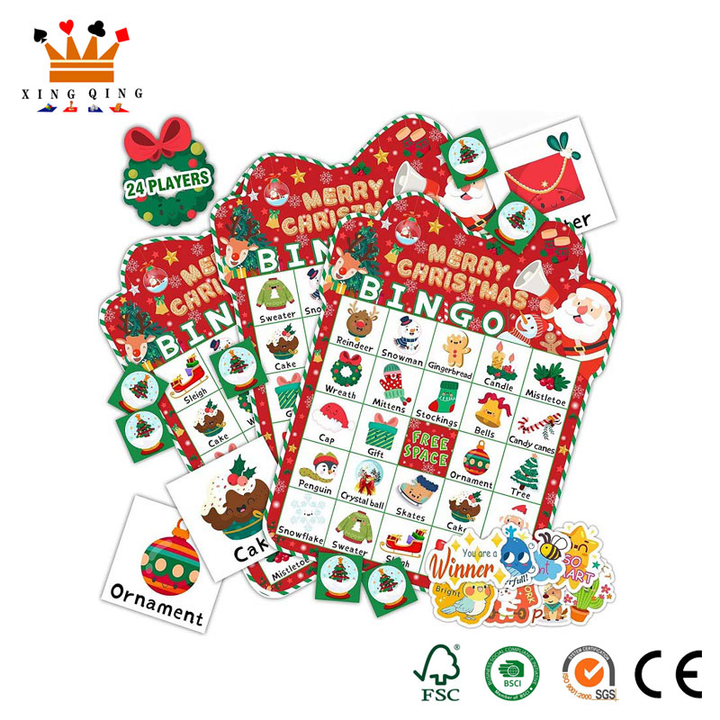 What are the advantages of Merry Christmas Game Card ?