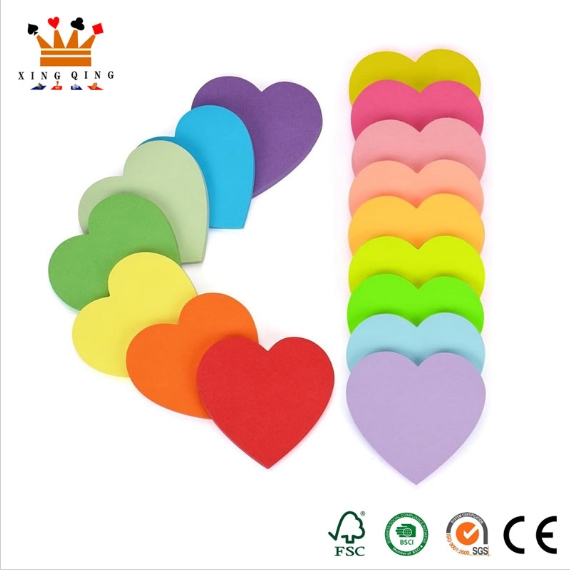 What is the usage of Heart Shape Sticky Notes?