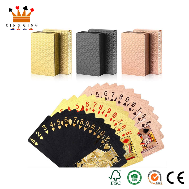 Gold Playing Cards