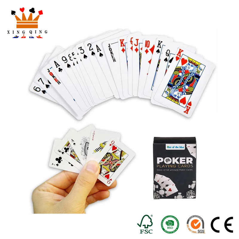 Mini poker spillekort