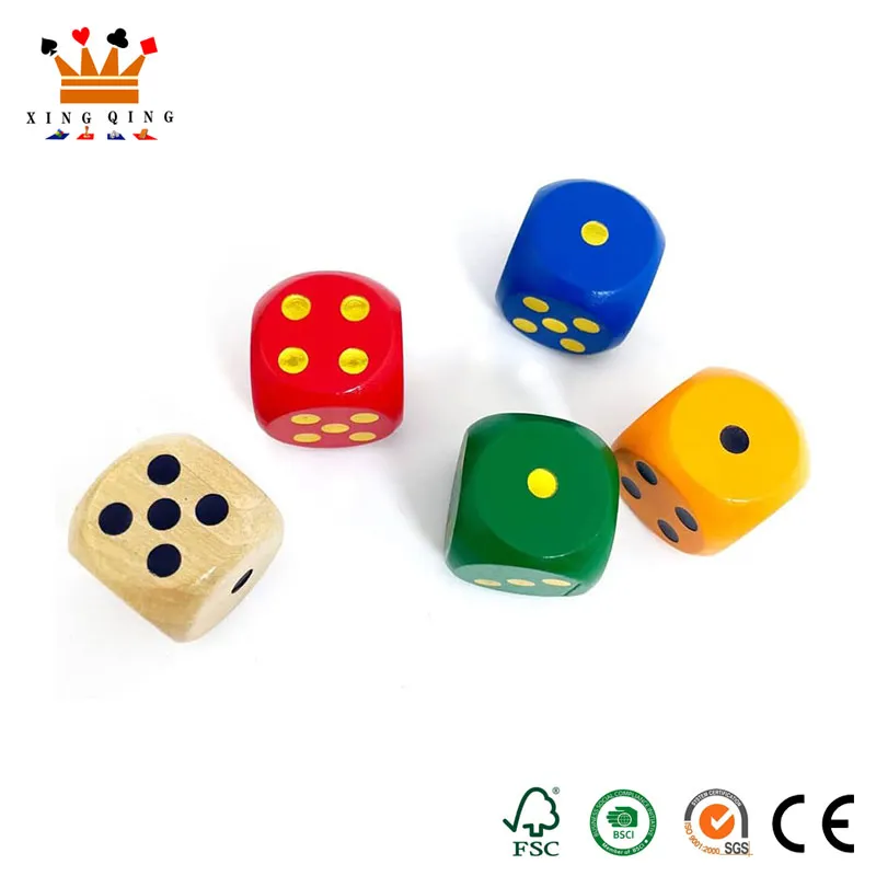 Wooden Dice