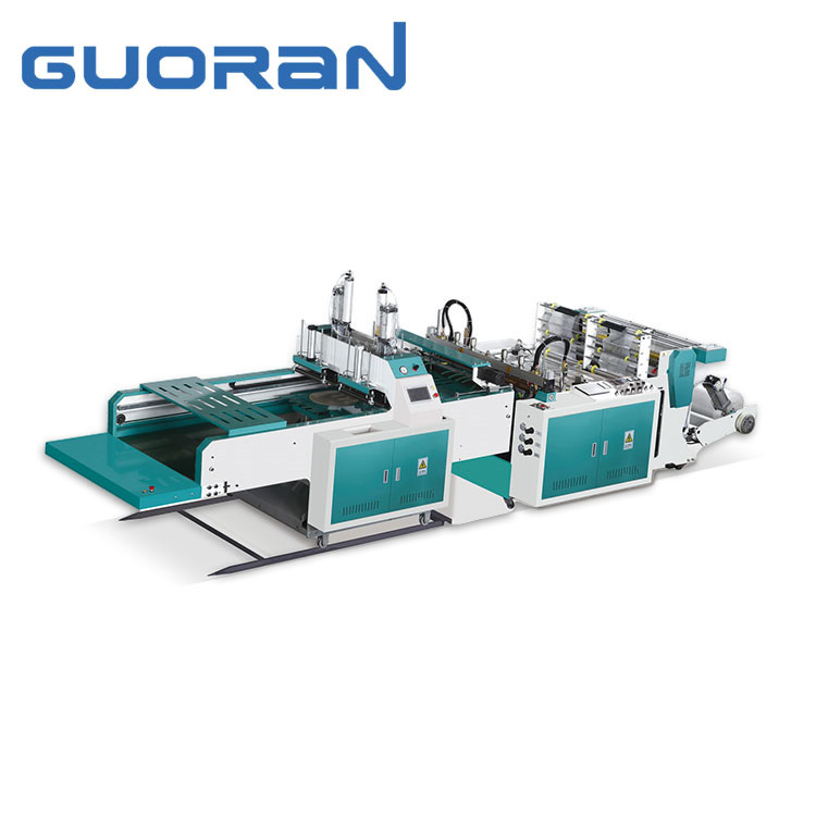 Carry D-Cut Bottom Sealing Carrier Plastic Poly Bag Making Machine