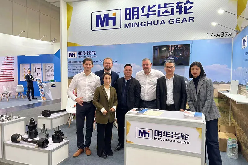 Minghua gear attend Agritechnica Hannover.