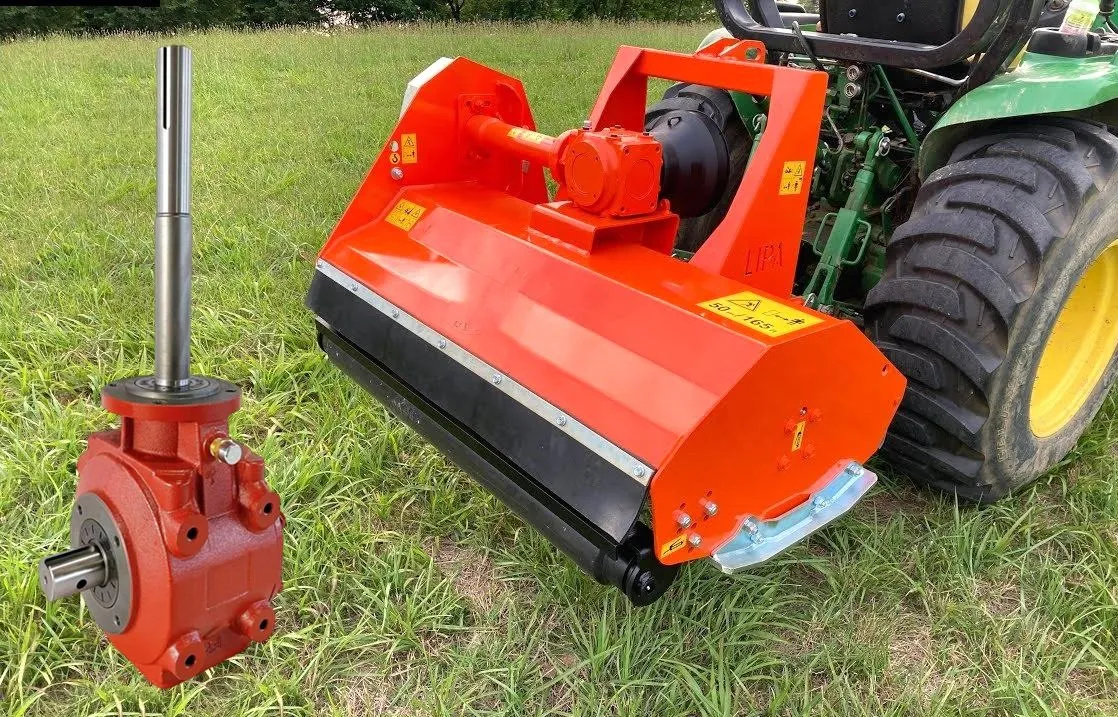Right Angular Gearbox for Rear-side Flail Mowers