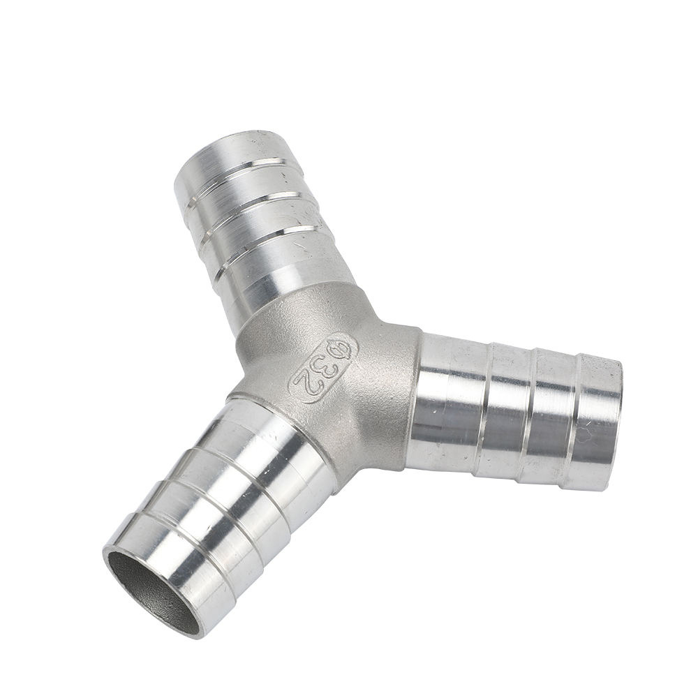 Stainless Steel Y-shaped Pagoda Pipe Fitting
