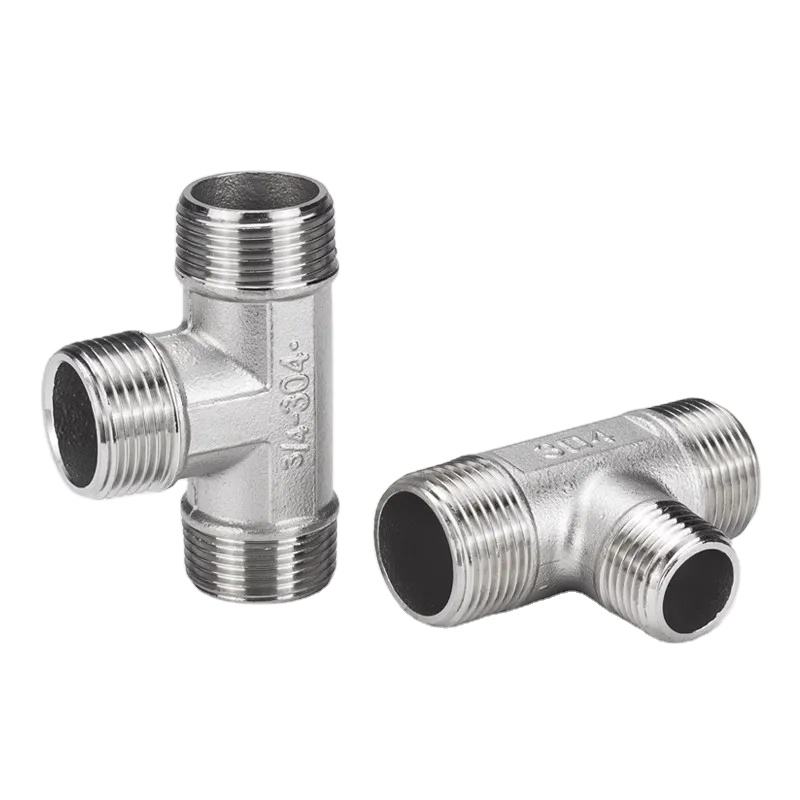 T-shaped Tee Threaded Pipe Fittings