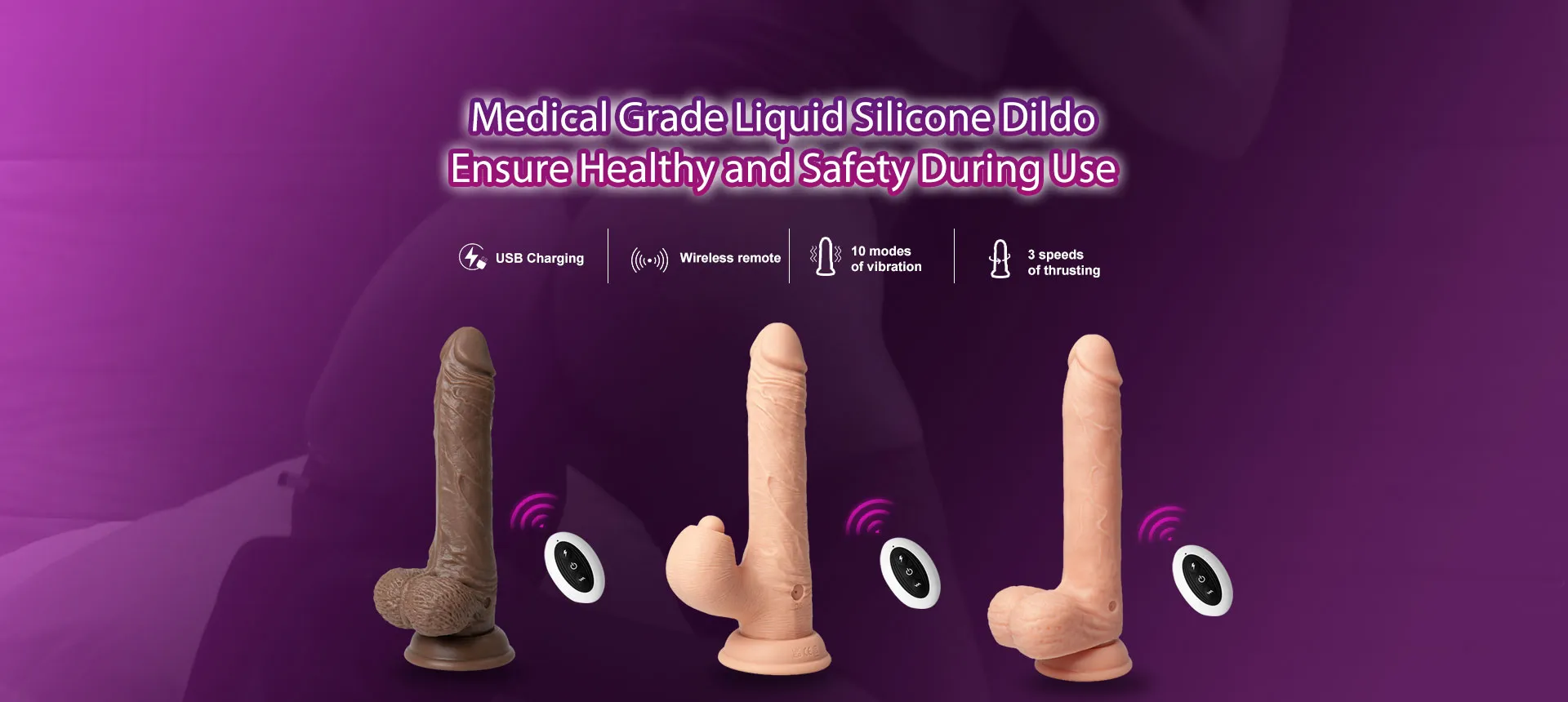 Produsen dan Pemasok Dildo Silikon