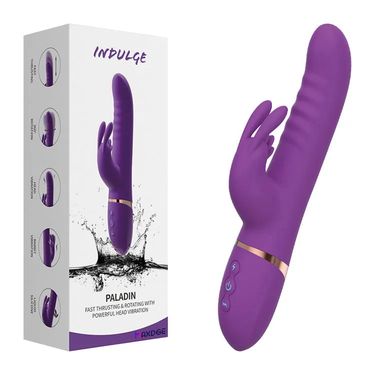 Vibratore per coniglio rotante e potente