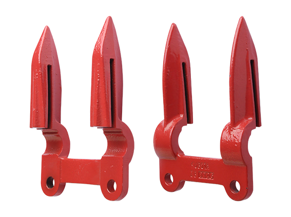 Combine harvester spare parts forged Knife finger blade guard 5T051-5141-1