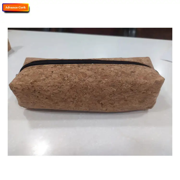 what is cork wood pencil pouch