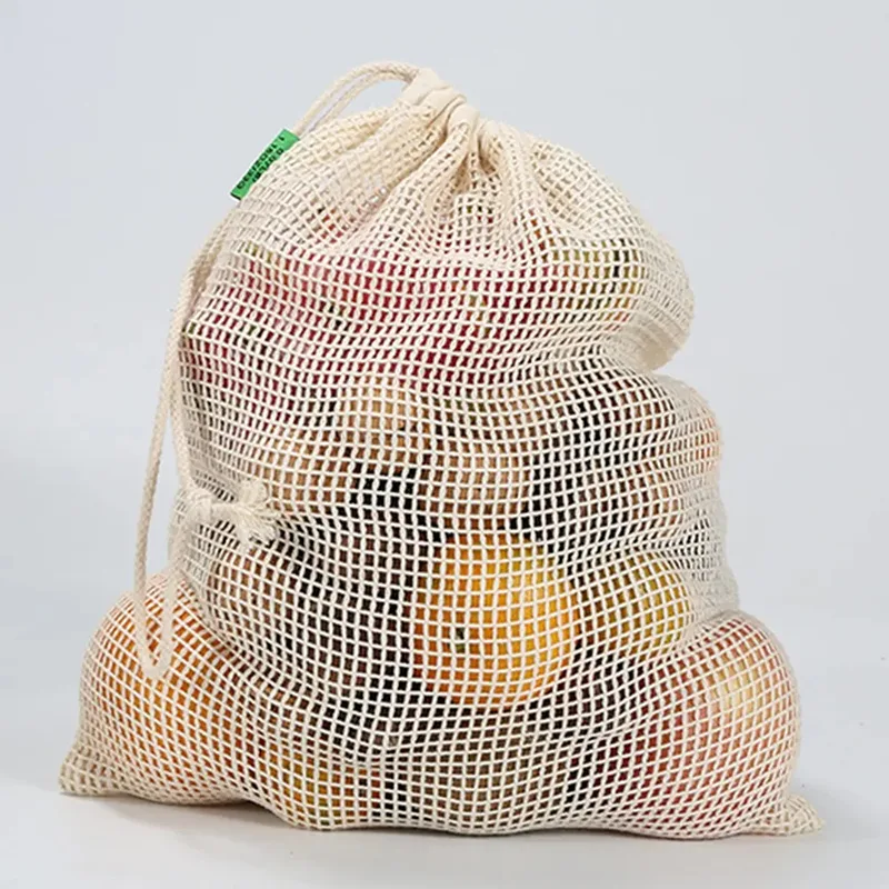 Cotone a rete di frutta in cotone organico