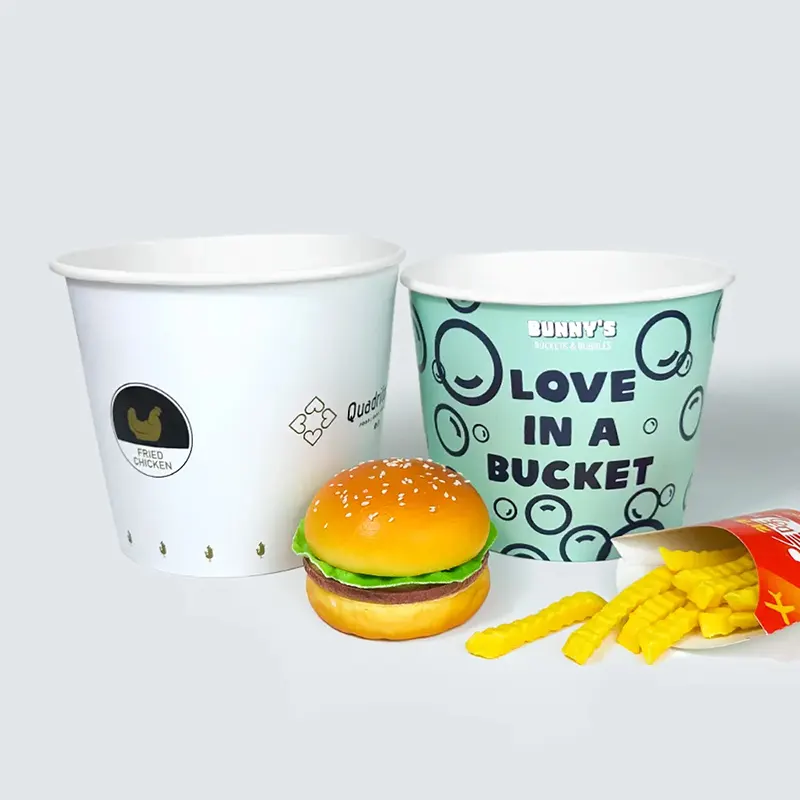 Paper Food Bucket