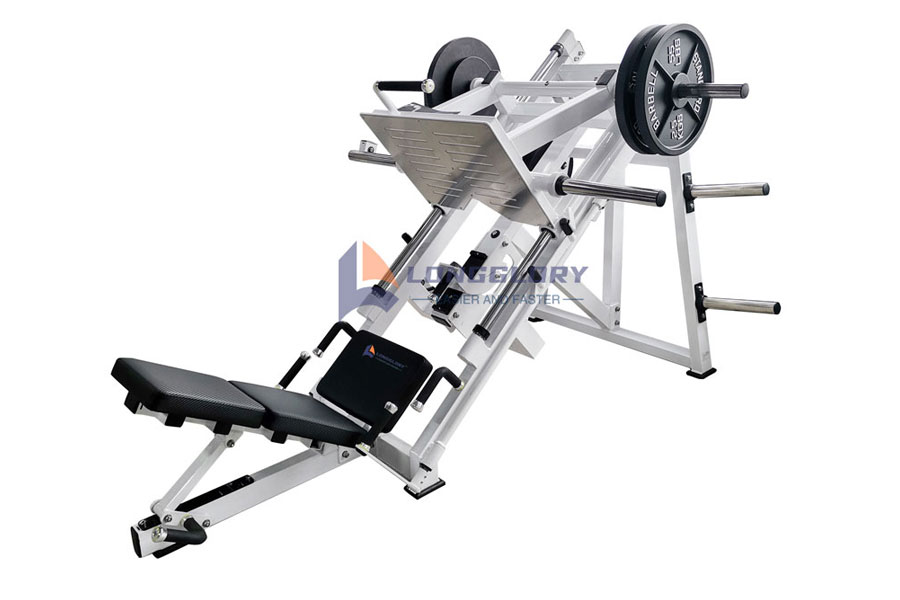 How to use a leg press in a gym?