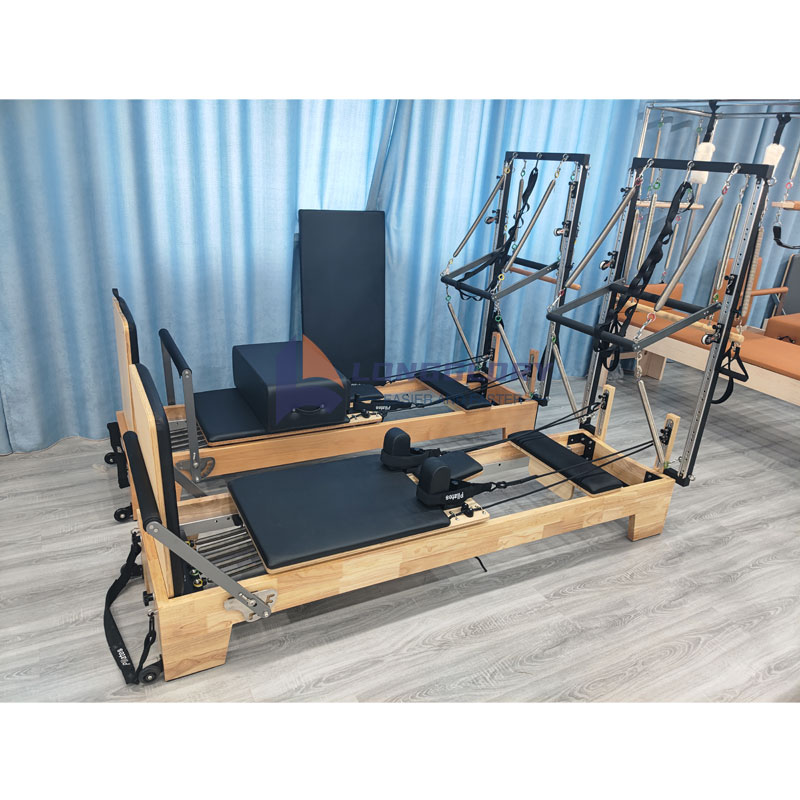 Oak Wood Pilates With Half Tower