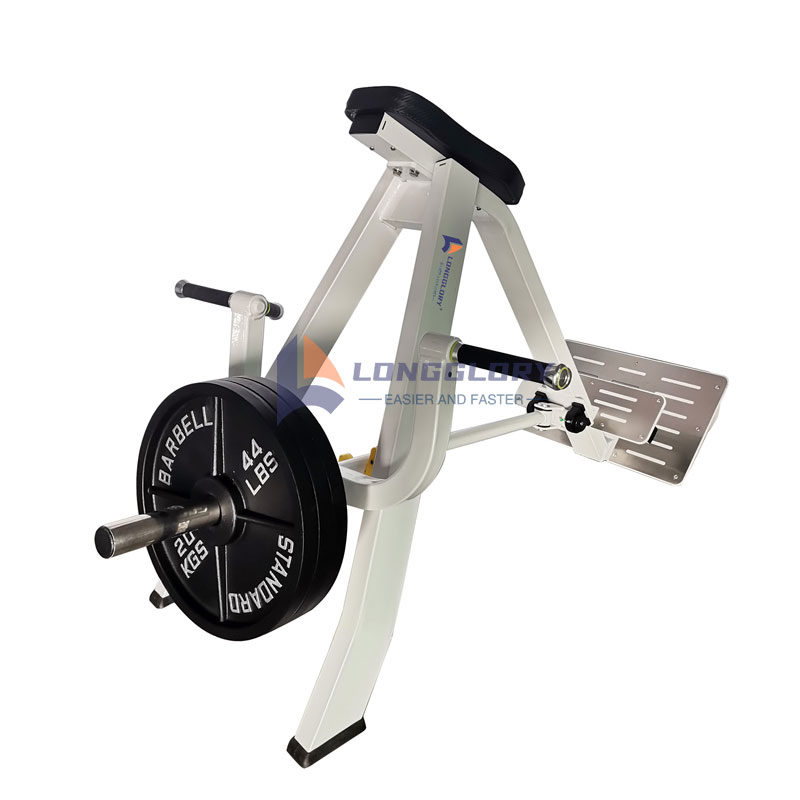 Plate Loaded Lever Lying T Bar Row
