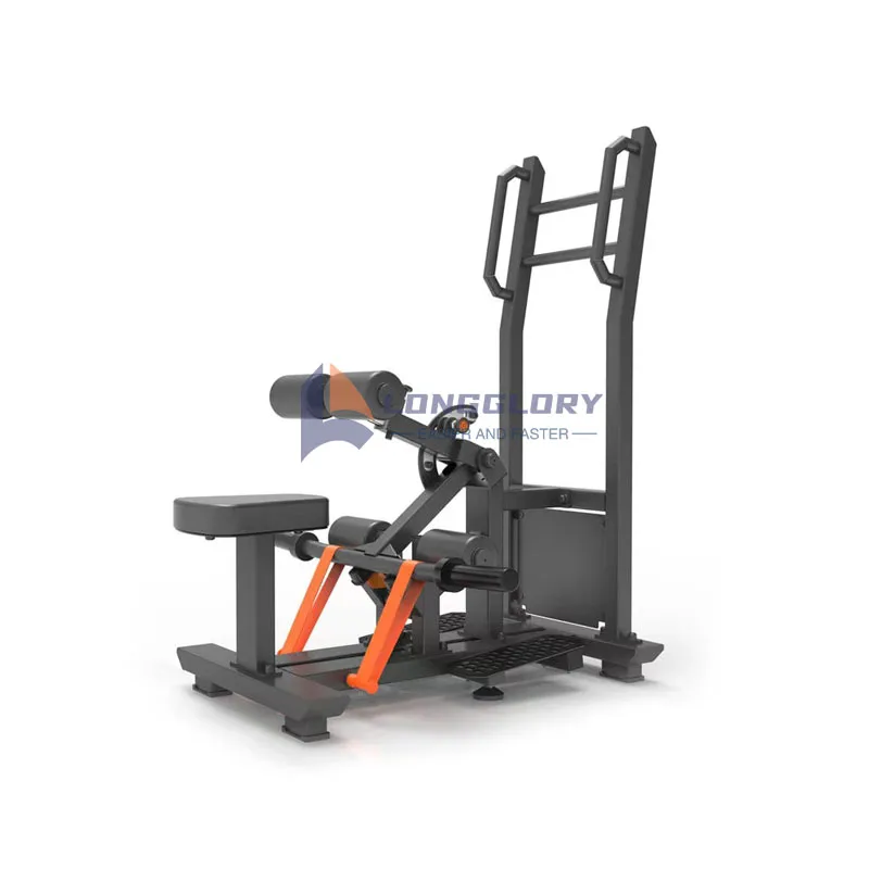 Vertikálny Hip Thrust Machine s doskovým plnením