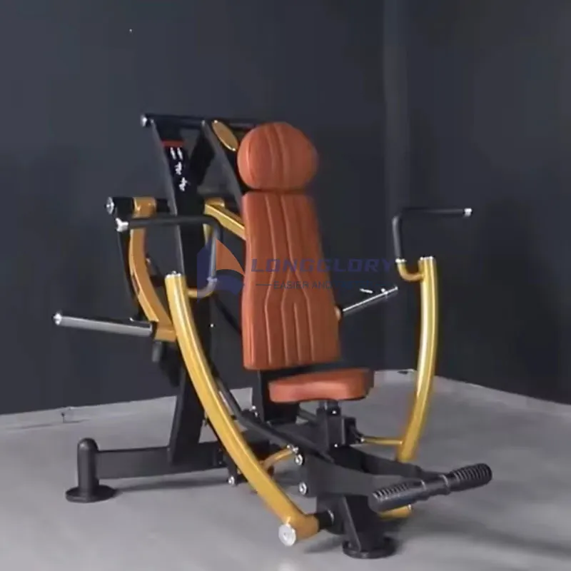 Plate Loaded Vertical Seated Chest Press Machine