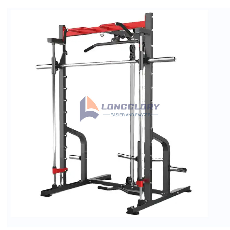 Squat Rack with Lat Pulldown