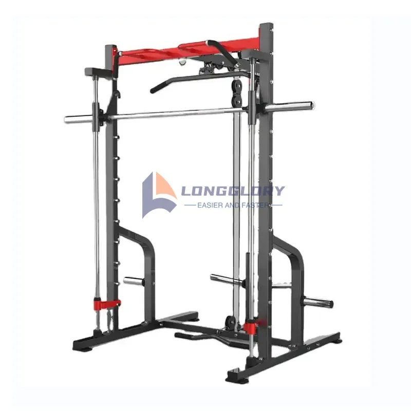 Raca Squat le Lat Pulldown