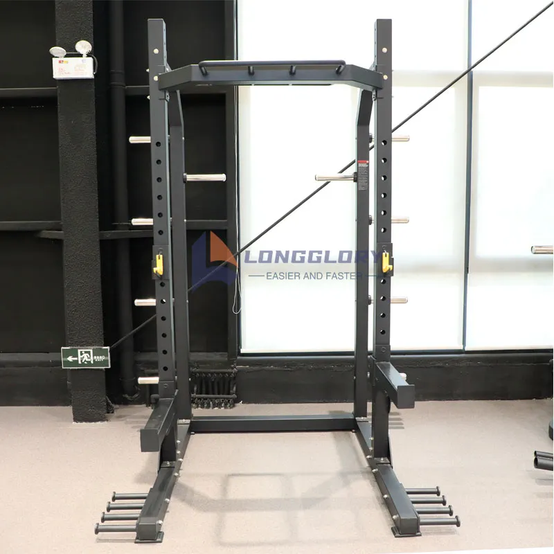 Yuxarı Çəkmə Çubuğu ilə Squat Rack