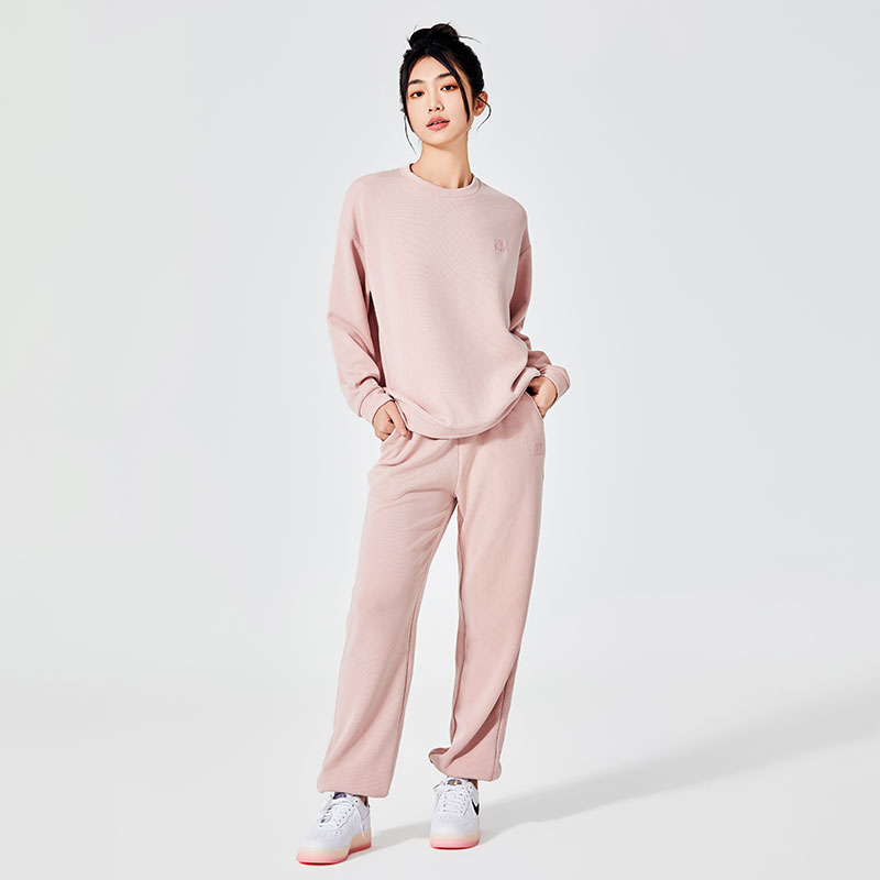 Fashion Forward: Introducing the Pink Casual Round Neck Women Sweatshirts
