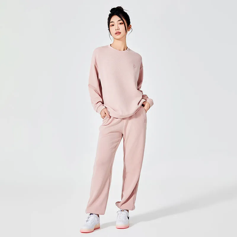 Fashion Forward: Introducing the pink Casual round neck Women Sweatshirts