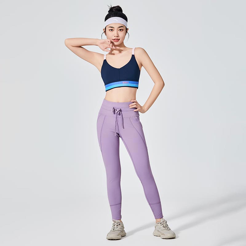 Simple Type of Letter Printed Sports Bra