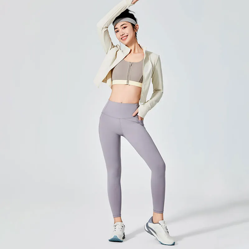 Leggings de sport doux pour la peau pour femmes