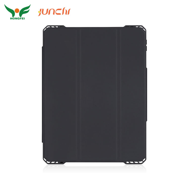 Shock Proof Leather Tablet Case With Built-In Pen Slot - 6