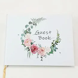White Guest Book