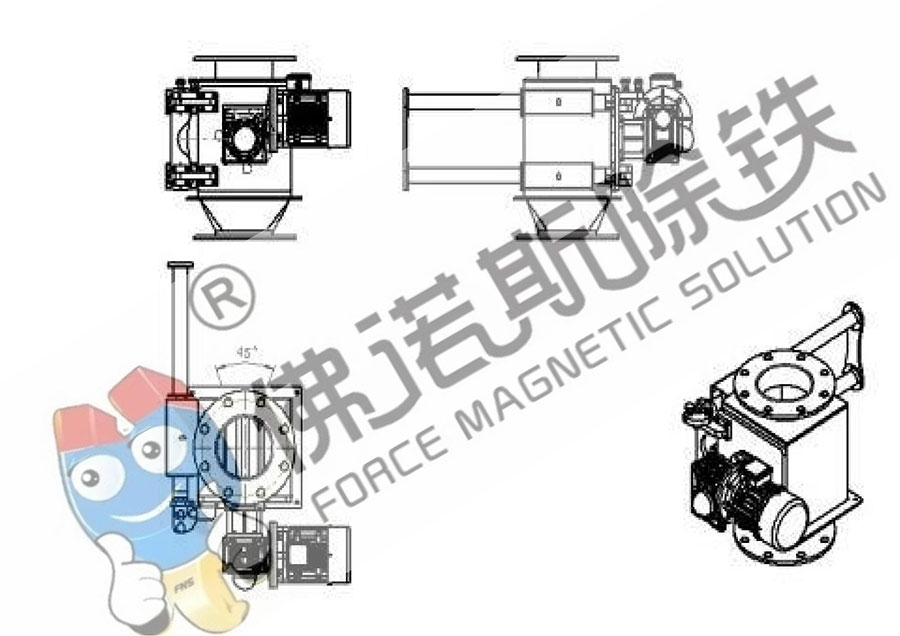 Rotary Grate Magnet Separators