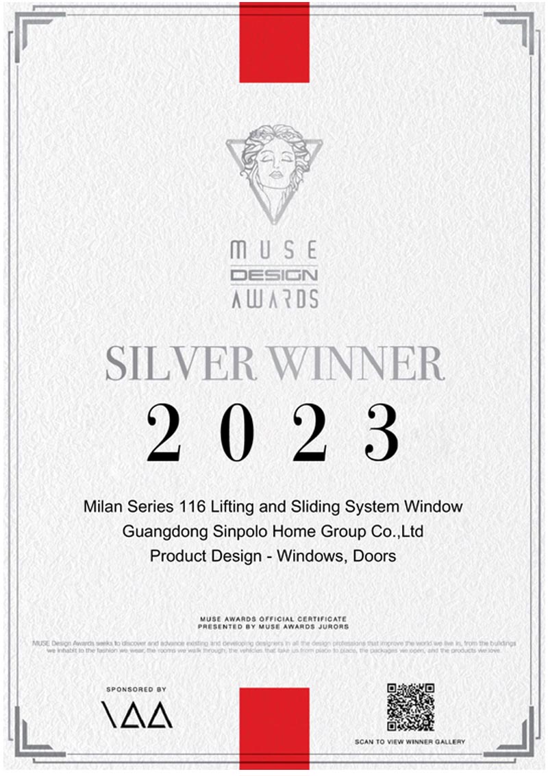 217-2023 MUSE Design Award Silver Award