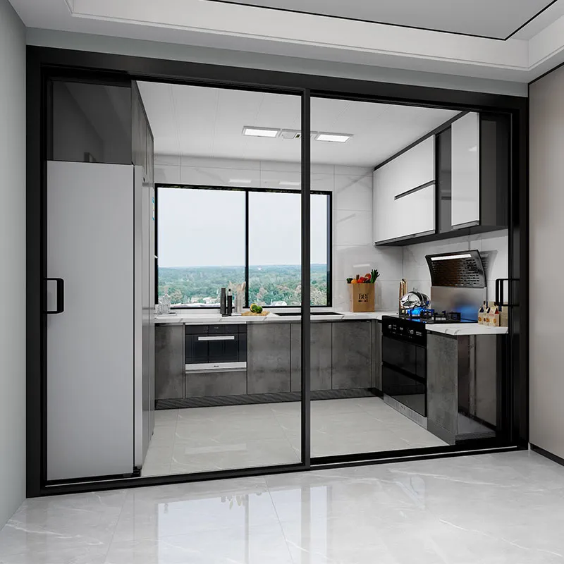 Makitid na Frame Sliding Door