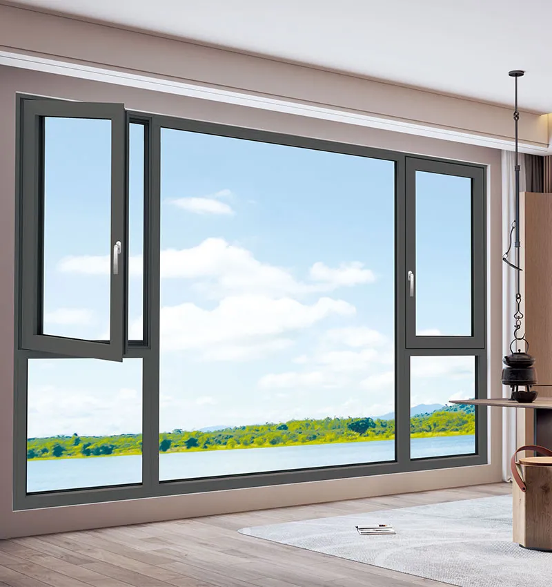 Thermal Break Casement Window Inward Opening