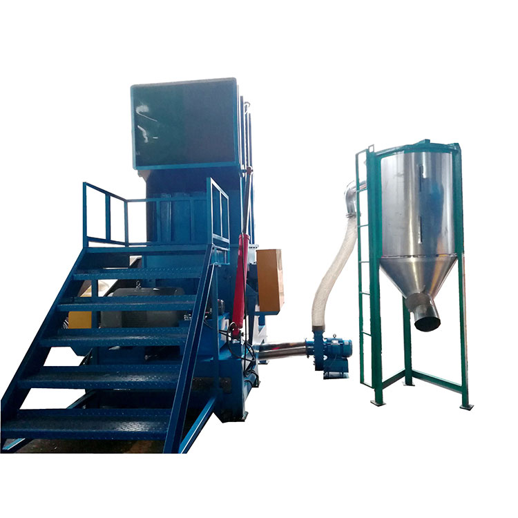 Waste Plastic Crusher with Collecting System