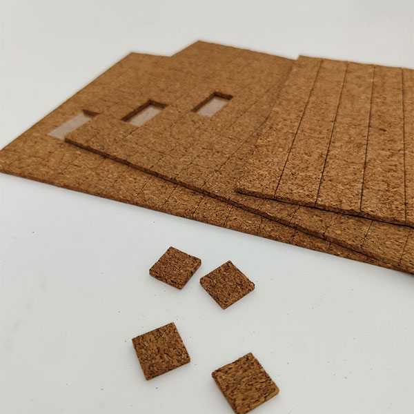 111   18*18*3mm Cork Pads with Adhesive