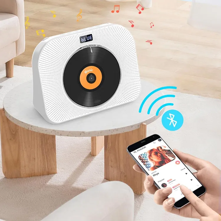 Senario aplikasi Pemain CD Boombox dengan Bluetooth