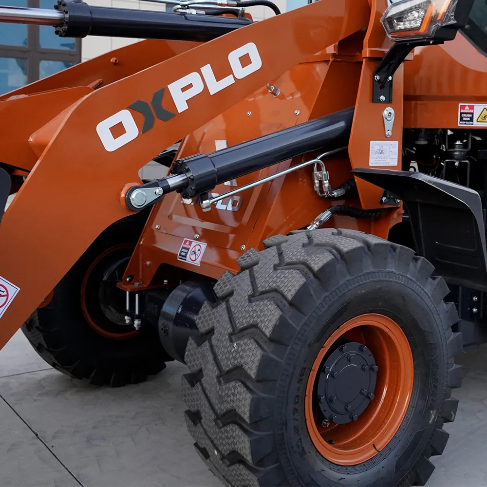 How to maintain wheel loader tires