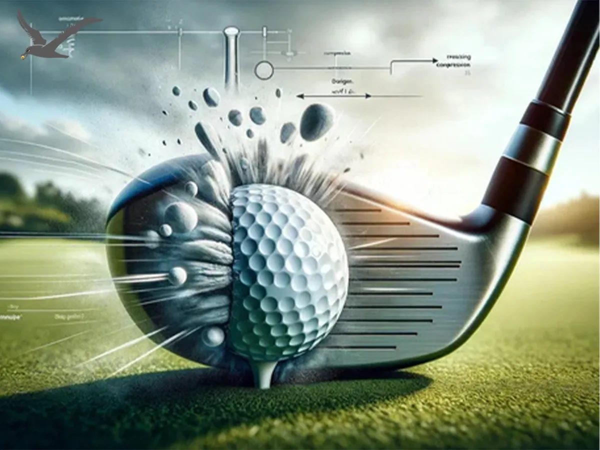 How do golf balls of different hardness affect swing?